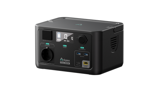 portable power station 300W voor noodstroom thuis